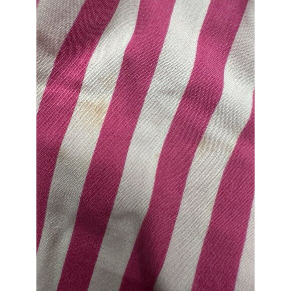 Vtg Kelly's Kids Dress Girls Sz 7 Pink Floral Spring Sundress Ice Cream Striped - Picture 2 of 7